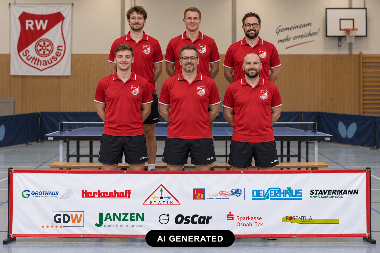 Symbolbild 1. Herren – keine echte Mannschaftsaufnahme